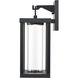 Dumont LED 16.01 inch Powder Coated Black Outdoor Wall Sconce